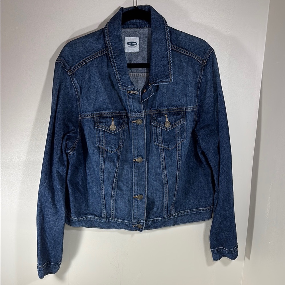 Old Navy  Sz M/L Classic Blue Denim Jacket